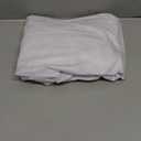 Obstal Fitted Round Table Cloth, Reversible Waterproof Stain Resistant Elastic Stretch Tablecloth, Wipe Clean Table Cover for Outdoor/Indoor Use, Fits Round Tables up to 40" - 44" Diameter, White