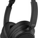 JVC Over Ear Wireless Active Noise Cancelling Headphones - Bluetooth 5.3 - Ambient Mode, 3 Audio Modes, Soft Comfort Pads, 35 Hr Battery, Foldable & Lightweight  Mic- Travel & All-Day Wear - HA-S75N