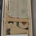 6 in 1 Toddler Tower with Removable Ladder, Foldable Wooden Kitchen Step Stool for Kids, Adjustable Children Helper Tower for Baby, Standing Tower with Safety Equipment and Black Board