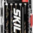 SKIL 15-Piece Hex Shank Twist Drill Bit Set-TDB5000 (One Size)