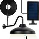 Solar Barn Lights Outdoor Waterproof, Solar Wall Lights Motion Sensor Wall Sconce, Dusk to Dawn Outdoor Lights Waterproof, Gooseneck Barn Light for Farmhouse House Porch Garage Yard
