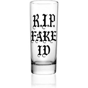 JUSTOTRY 30th Birthday Shot Glass - RIP 20s Birthday Gifts for Her 2oz Shot Glass Best 30 Birthday Decorations Gifts Ieda for Women 30 Decorations (Black)