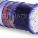 5-Stage Replacement Mineral Filter Cartridge for Countertop & Water Coolers. 5 layers of filtration & mineralization. Removes granular impurities to provide a brilliant sparkle in water (Set of 2)
