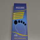 Plantar Fasciitis Feet Insoles Arch Supports Orthotics Inserts Relieve Flat Feet, High Arch (Mens 5-5 1/2 | Womens 7-7 1/2) (Gray)