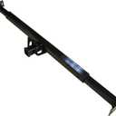 Stromberg Carlson CC-300 Adjustable Accessory Hitch - Hitch Receiver for Bike Rack and Carriers, Ideal for Back of Camper, Travel Trailer & RV, Camper Trailer Hitch, Adjustable Truck Hitch, Black