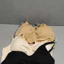 GXXGE 4Pack Nursing Bra for Breastfeeding Maternity Bras Push Up Silk Seamless Pregnancy Bralette Underwear (4pcs (Black Beige Grey Ivory))