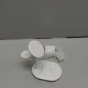 2025 3 in 1 Wireless Charging Station for Apple MagSafe Charger, 15W Fast Mag-Safe Charger Stand for iPhone 17 16 15 14 13 12 Apple Watch AirPods Compatible with MagSafe, White