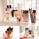 Moosy Life Moonlight Rose Gold Acrylic Makeup Brushes Holder