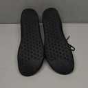 Men's Suede Wide Barefoot Shoes Zero Drop Sole Minimalist Fashion Sneakers Comfortable Casual Walking Shoes Suitable for Outdoor Daily Commuting (Black,11)