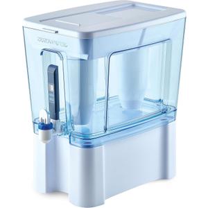 ZeroWater 52-Cup Ready-Read 5-Stage Water Filter Pitcher Dispenser with 5-Stage 0 TDS Zero Water Filter  IAPMO Certified to Reduce Metals, Chlorine, Lead, Chromium, and Forever Chemicals PFOA/PFOS