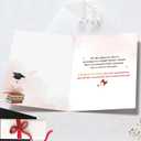 3 x Graduation Card for Niece, Congrats Grad Niece Gifts Card for High School, College, University, 2026 Graduation Party