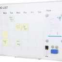 VEVOR Dry Erase Calendar for Wall, 36 x 24 Inches Whiteboard Calendar, Monthly Planner Magnetic Dry Erase Board, 1 Magnetic Erase & 2 Dry Erase Marker & Movable Tray for Restaurant Office Home School