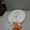 KOHLER K-4775-0 Brevia Round Toilet Seat with Quick-Release Hinges And Quick-Attach Hardware For Easy Clean, White