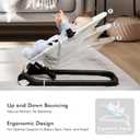 Baby Bouncer Chair - Comfortable Support for Your Little One's Blissful Moments (Net, Light Grey)