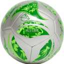 adidas MLS Soccer Ball (3, Silver Metallic/Green)
