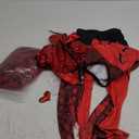 Red Costume for Girls - Rise of Red Costume Heart Shirt Jacket Pants Set with Wig Halloween Party Dress up for Kids (4Years-5Years)