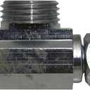 LASCO 06-9123 Angle Stop Adapter Tee for 3/8-Inch OD Compression x 3/8-Inch OD Compression x 1/2-Inch Slip Joint