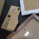 SESEAT Picture Frames Collage, Gallery Wall Frame Set with one size 12 cm x 17,5 cm (Black&Rustic Brown&Light Brown)