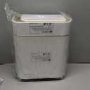 Pukomc Automatic Small Sensor Trash Can with Touchless Lid, 2.3 Gallon / 9L Smart Garbage Can, Quiet Close White Gold Waste Bin - Perfect for Kitchen, Living Room & Small Spaces