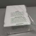 Simple Designs LT3337-WHT White Porcelain Fun Shaped Sitting Night Light Table Lamp, Elephant