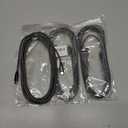 USB C Cable, 3 Pack 10FT 60W Type C Nylon Braided Charger Cord Fast Charging for iPhone 17 16 15 Series iPad MacBook CarPlay and More (Black)