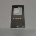 KANGHAR Case for iPhone 15 Pro Leopard Printed Pattern Cute Cheetah Phone Case Clear Bumper Hard Back Shockproof Protective Diamond Glittter Camera Lens Cover for iPhone 15 Pro Black