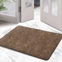 RugMast Premium Microfiber Indoor Door Mat – 24"x36" Washable Entry Mat, Non-Slip, Waterproof Backing, Super Absorbent, Low Profile Entryway Doormat for Indoor Entrance