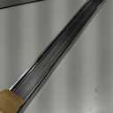 36" Metal Stair Nosing, 10-Pack Self Adhesive Aluminum Stair Edge Protector, Non Slip Stair Treads, for Indoor Outdoor Staircases (36 x 1.6 x 0.8in, Black)