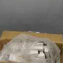 HDPE Corner Shower Stool,Shower Bench Seat with Storage Shelf for Shaving Legs Plastic Spa Bath Step Foot Rest for Bathroom Small Place (White)