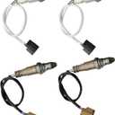 higherbro 4PCS Oxygen O2 Sensor 1 & 2 for 20122014 Nissan Murano Quest 3.5L Upstream + Downstream