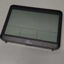 WallarGe Atomic Digital Wall Clock Battery Operated, Self-Setting, Large Display with Temperature, Date, Day of The Week, Silent Wall Mount Digital Clock, 4 Time Zones, DST (8.5 inches)