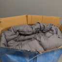 Quilted Mattress Pad Pillow Top Mattress Cover Protector Cooling Soft for Breathable Padded Fitted 8"-21" Deep Pocket Supportive(Gray,Full Size)