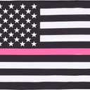 AZ FLAG - USA Thin Pink Line Flag - 3x5 Ft - 100D Polyester United States Banner with Two Metal Grommets - Fade Resistant - Vivid Colors - 3' x 5' Feet - 150x90 Cm