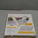 VEELIKE 12'' x 12'' Vinyl Floor Tiles - Peel and Stick White Marble Flooring - Self Adhesive, Waterproof Sticker Tiles - Decorative for Bathroom, Bedroom, Kitchen, Walls, Basement - 24 Pack