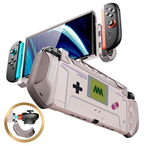 Mumba Case Compatible with Switch 2 [Blade Series] [Dock Friendly] [Military-Grade Protection] TPU Grip Protective Cover Shell, Quick-Release Joy-Con, Accessories for Switch 2 (Gamer)