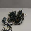 Meonum Chasing Christmas Lights, 8 Function Controller Clear Mini Bulbs Green Wire Indoor String Lights, 71 Feet Long Holiday Decor, for Christmas Tree (Gold, 150 Bulbs)