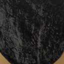 Bean Bag Cover (No Filler), Faux Fur Comfy Bean Bag Covers for Adults, Washable Beanbag Chair Cover, Fluffy Plush Giant Bean Bags Chairs Covers for Teens Kids Girls, Anti-Slip, 5FT, Black