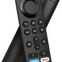 Replacement Voice Remote Control Fit for All Fires-Series TVs Stick & Cube, Smart Tv Stick Lite, Stick (2nd Gen), TV Stick 4K, TV Cube (1st/2nd Gen), Smart TVs 3rd Gen, for Hisense, TCL Smart TVs