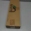 Niviy Curtain Rods for Windows 32 to 60 Inch, White Curtain Rods Set With 3 Brackets, Modern Decorative Drapery Rods, Heavy Duty Drapery Rods With White