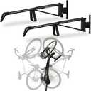 StoreYourBoard SwivelStow Bike Rack Garage Storage Rack 2 Pack - 2 Road & Gravel Bike Wall Mounts - Heavy Duty Bike Hanger - No-Lift Bike Rack Garage Storage Rack - Holds 70 lb Capacity