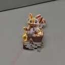 Easter Decorations for Home, Bunny Decorations Spring Home Decor,6 pcs Wooden Easter Bunny Table Sign