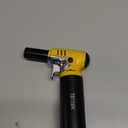 TBTeek Butane Torch with Fuel Gauge T907, One-hand Operation Kitchen Torch Lighter with Adjustable Flame for BBQ, Baking, Brulee Creme, Crafts and Soldering(Butane Gas Not Included)