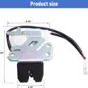 69350-21121 Liftgate Trunk Hatch Tailgate Door Lock Fits for Scion tC 2011-2016, Liftgate Trunk Hatch Tailgate Door Lock Actuator, Replace # 69350-21121 6935021121 69350-21120 6935021120