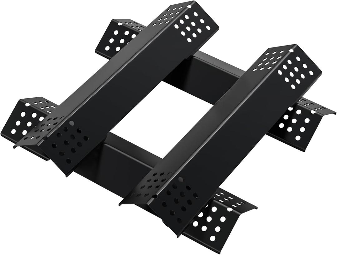 SafBbcue Heat Plates for Monument 4-Burner 41847NG 24367 35633 24633 Gas Grill Accessories, Porcelain Steel Heat Tents for Monument 6-Burner Grills 77352 77352MB Grill Replacement Parts, 4 Pack SafBbcue Heat Plates for Monument 4-Burner 41847NG 24367 35633 24633 Gas Grill Accessories, Porcelain Steel Heat Tents for Monument 6-Burner Grills 77352 77352MB Grill Replacement Parts, 4 Pack