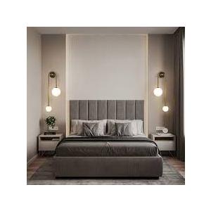 AMARTIZ Modern Wall Sconce Set of 2 Mid Century Black Gold Wall Lamp with 2 Milk Glass Shade UShape Linear Wall Light for Bedside Dining Room Bathroom