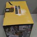 Heavy Duty Steam Cleaner for Home, Fast Heating & 1.2L Tank, 6-Level Adjustable Pressurized Portable Steamer for Cleaning with 11 Accessories for Grout, Tile, Floor, Car and More (YELLOW)