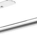 VAEHOLD Self Adhesive Paper Towel Holder Under Cabinet Mount, Wall Mounted Paper Towel Roll Holder for Kitchen, Bathroom, Wall - Stainless Steel (Bright Surface)