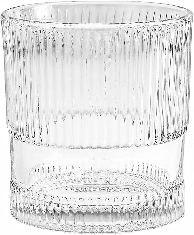 Fortessa NoHo Collection Set of 4 Cocktail Glass, Double Old Fashioned, 9.85 Ounce, Clear