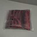 GIGIZAZA Burgundy Pillow Covers 24x24: Pack of 2 Throw Pillows Soft Solid Covers - Velvet Decorative Couch Big Cushion Covers Used for Christmas Room Decor, Living Room, Bedroom, Sofa