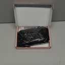 REECHO Curly Hair Extensions, 4PCS 24 inch Clip in Hair Extensions Lace Weft Short Curly Extensions Clip Ins Invisible Natural Hairpieces for Women, Natural Black